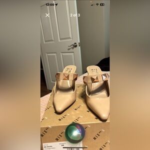 Mix No.6 mule - tan  and never worn😣